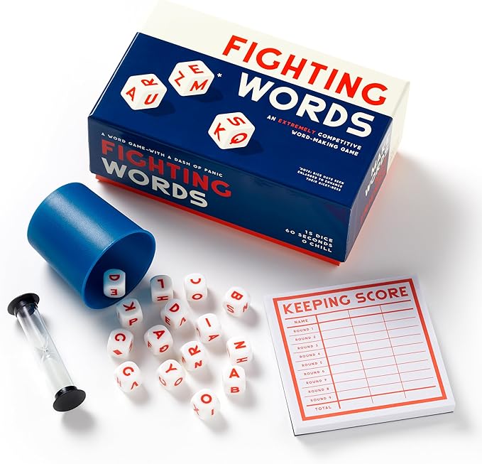 Fighting Words - Dice Game – Memo Paper Goods