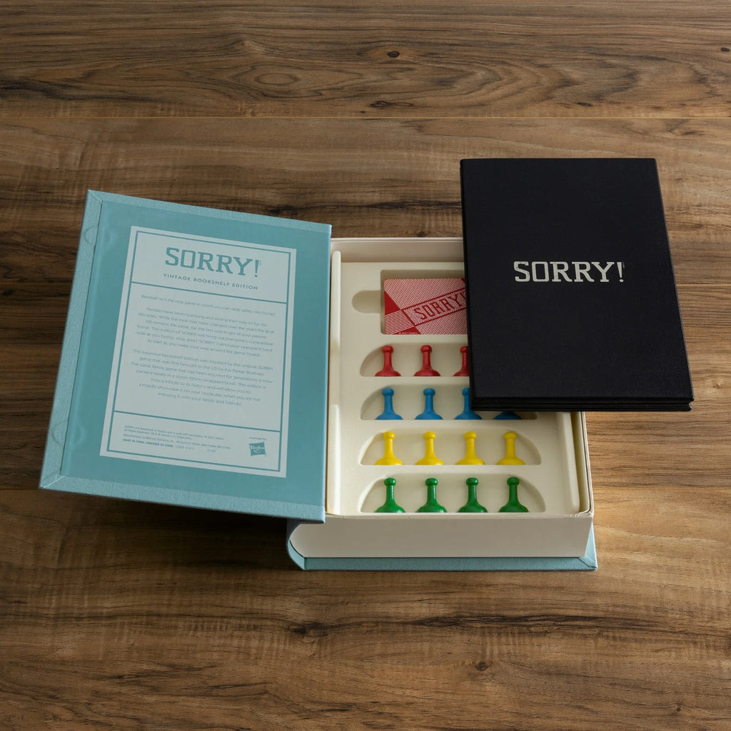 Sorry! Vintage Bookshelf Edition – Memo Paper Goods
