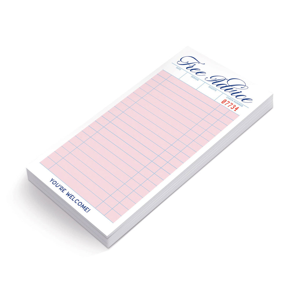 Check Yourself - Guest Check Sticky Notes – Memo Paper Goods